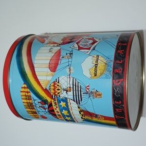 VTG 1996-1997 The Great Lighter Than Air Race Popcorn Tin Boy Scouts Trails End